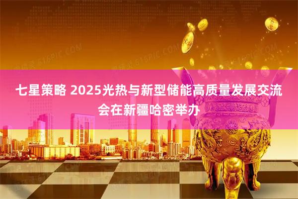 七星策略 2025光热与新型储能高质量发展交流会在新疆哈密举办